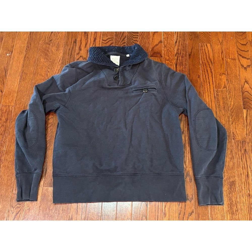 Billy Reid Navy Crewneck Sweater